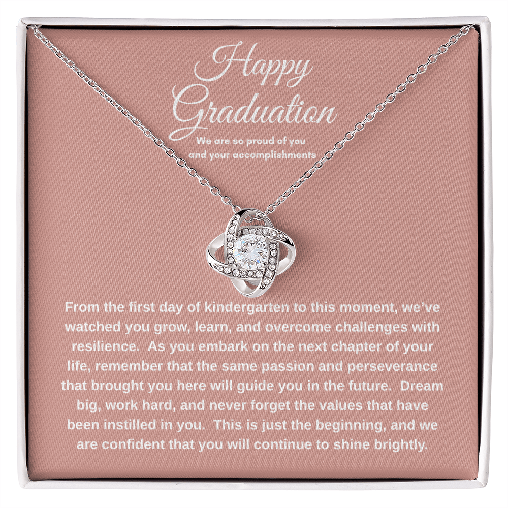 Graduation Necklace Gift For Daughter Proud Journey Keepsake