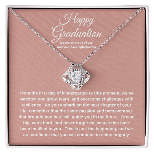 Graduation Necklace Gift For Daughter Proud Journey Keepsake