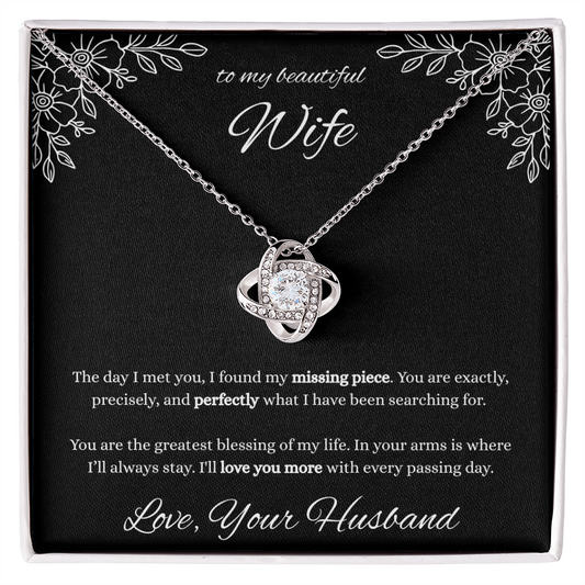 To My Wife Necklace