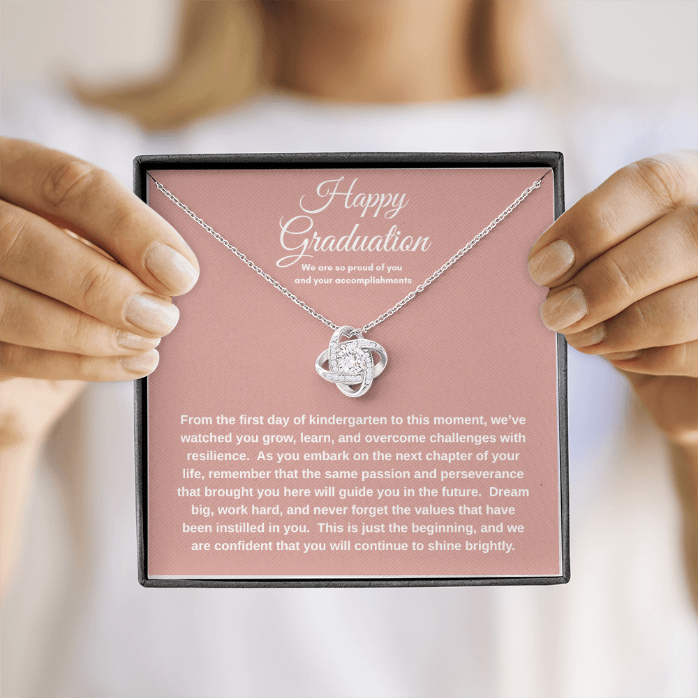 Graduation Necklace Gift For Daughter Proud Journey Keepsake