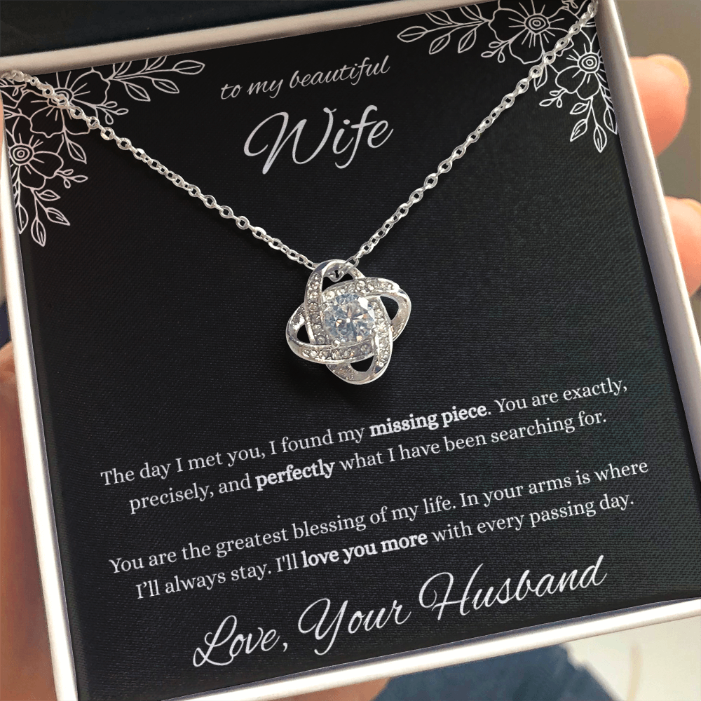 To My Wife Necklace