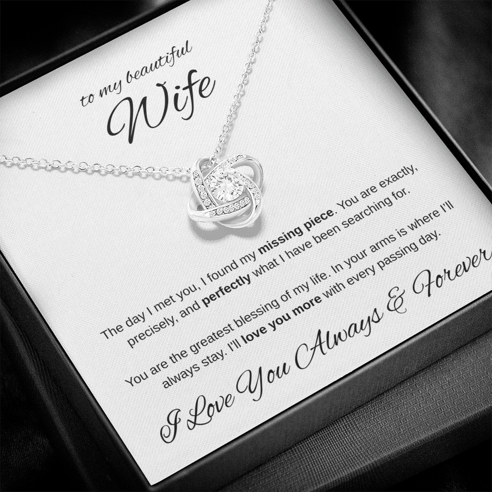 To My Wife Necklace
