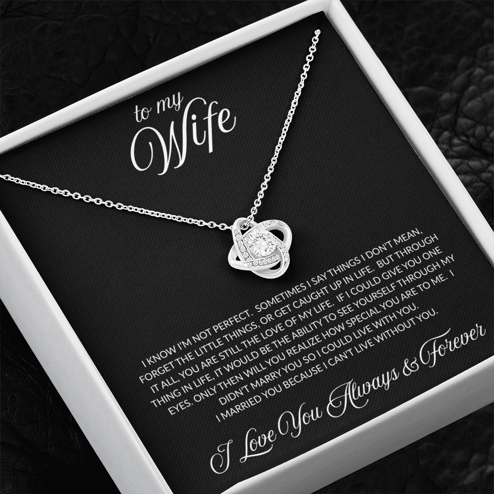 To My Wife Necklace