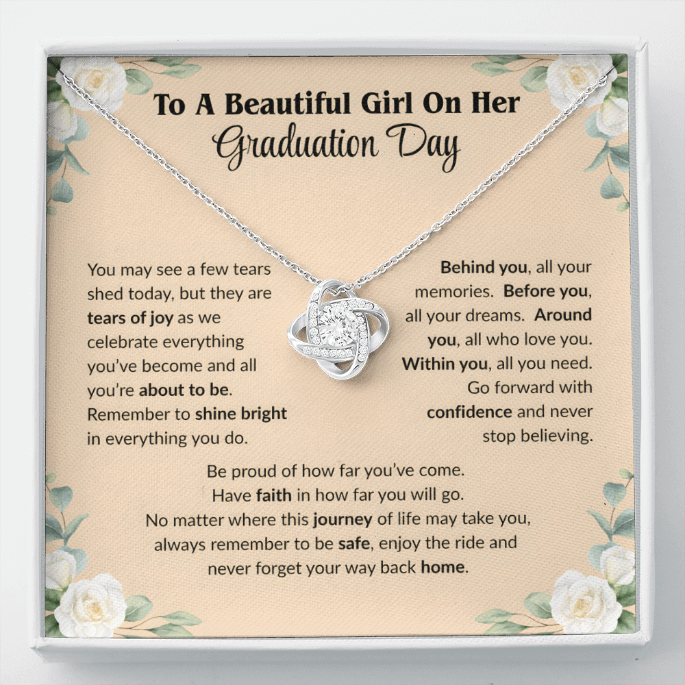 Graduation Gift Necklace For Beautiful Daughter From Mom