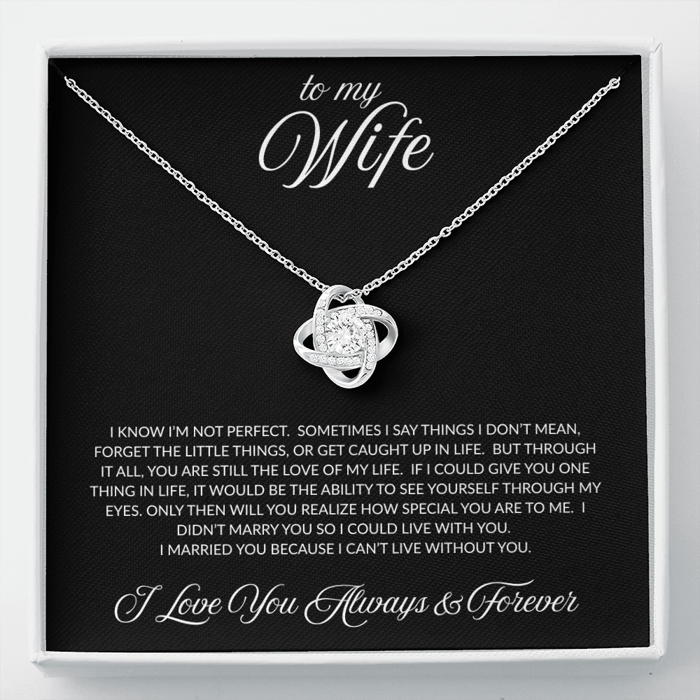 To My Wife Necklace
