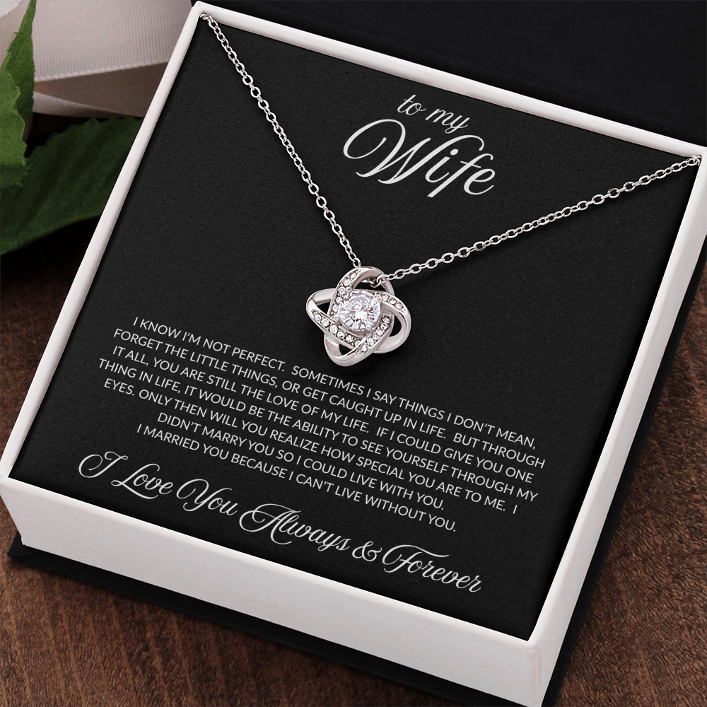 To My Wife Necklace