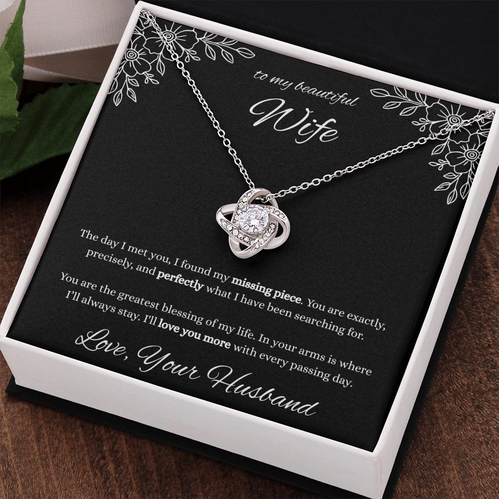 To My Wife Necklace