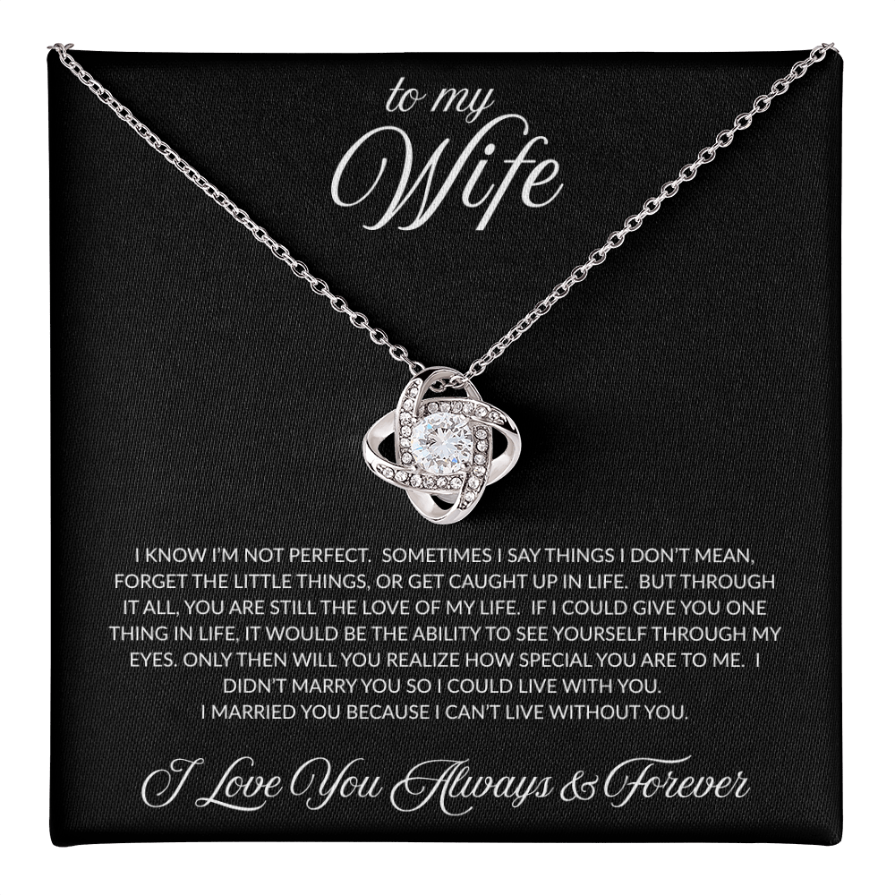 To My Wife Necklace