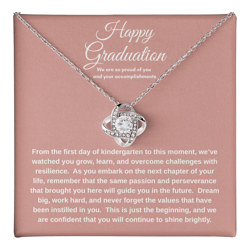Graduation Necklace Gift For Daughter Proud Journey Keepsake