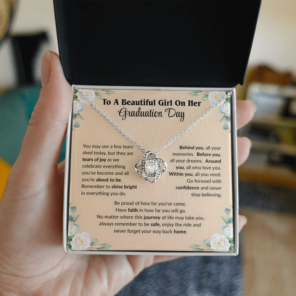Graduation Gift Necklace For Beautiful Daughter From Mom