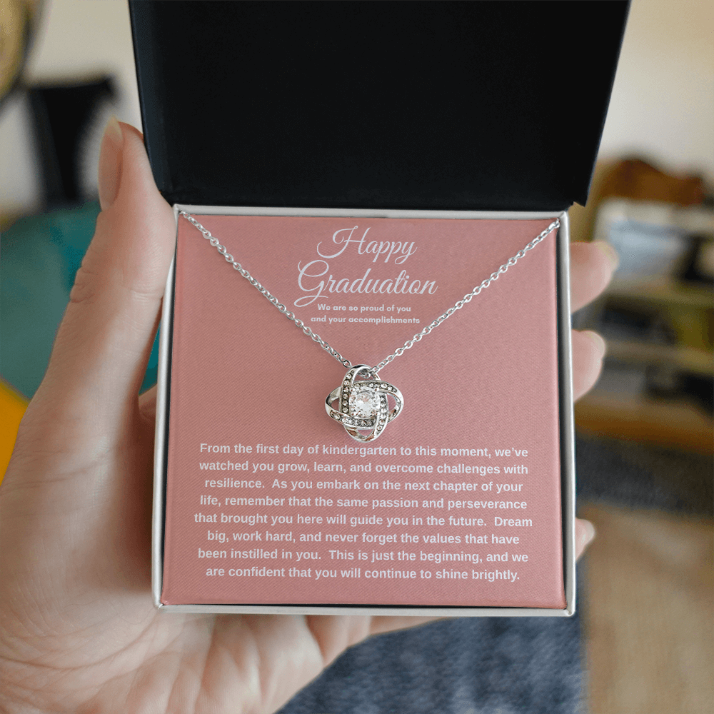 Graduation Necklace Gift For Daughter Proud Journey Keepsake