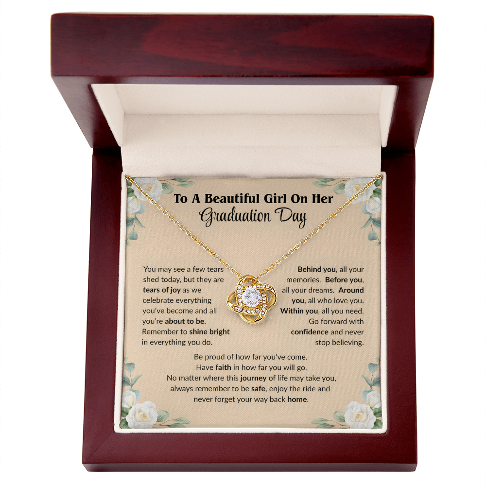 Graduation Gift Necklace For Beautiful Daughter From Mom