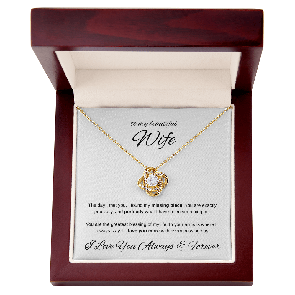 To My Wife Necklace