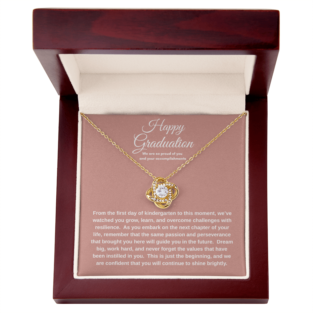 Graduation Necklace Gift For Daughter Proud Journey Keepsake