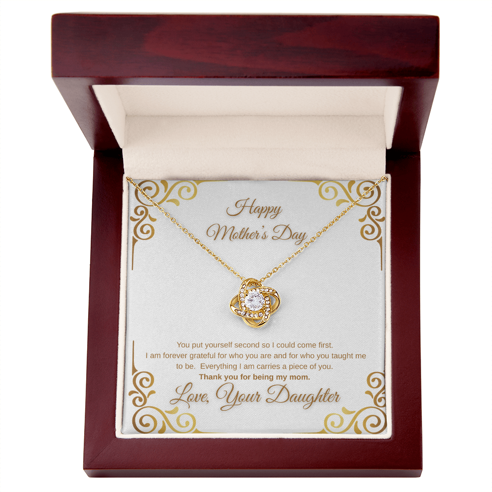 Mother’s Day Love Knot Gift From Your Daughter
