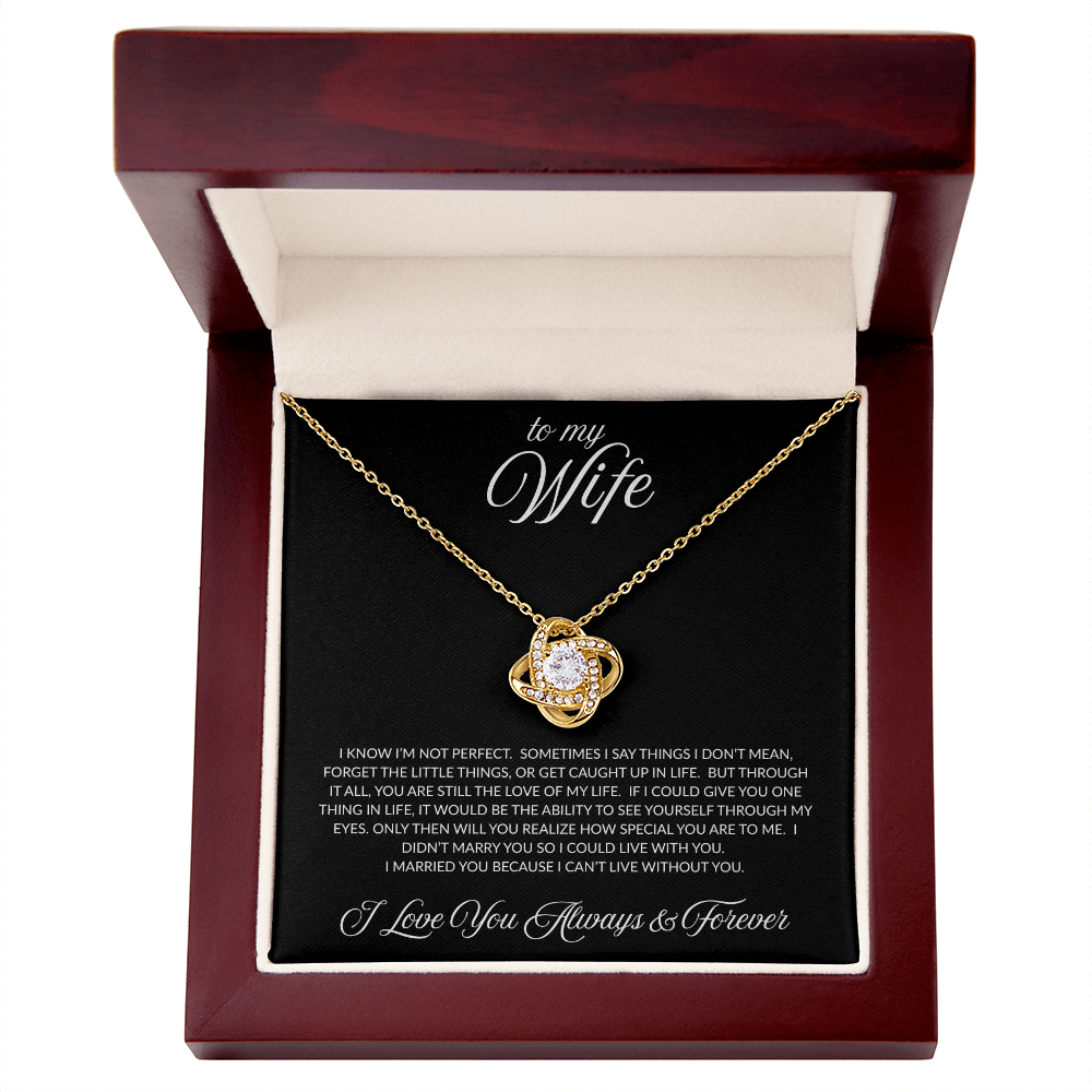 To My Wife Necklace