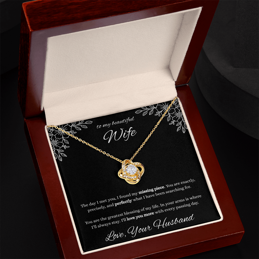 To My Wife Necklace