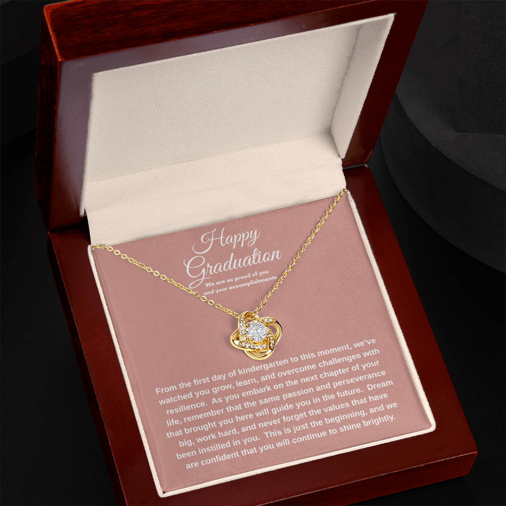 Graduation Necklace Gift For Daughter Proud Journey Keepsake