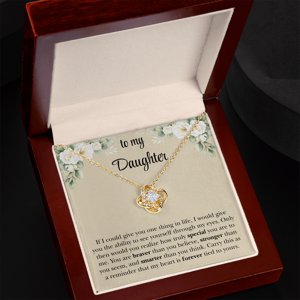 To My Daughter Necklace