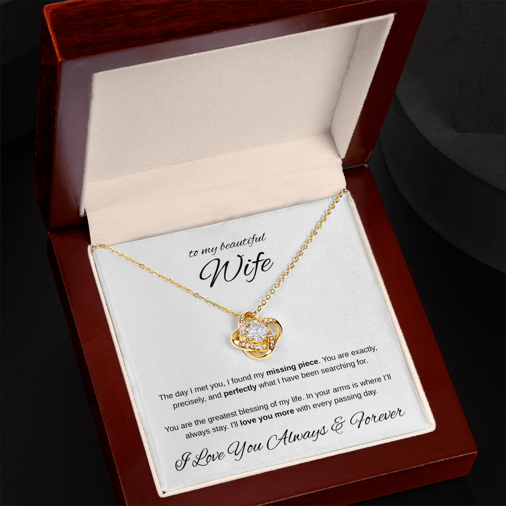 To My Wife Necklace