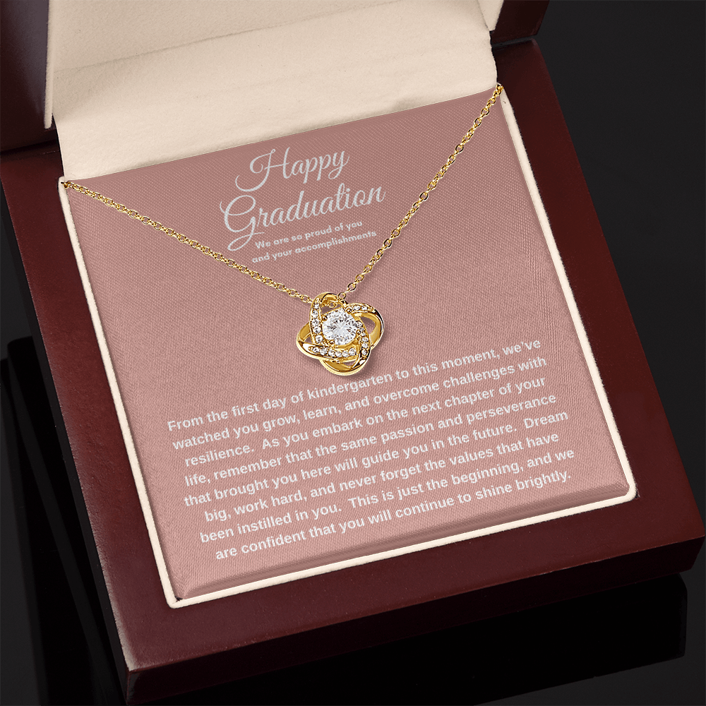 Graduation Necklace Gift For Daughter Proud Journey Keepsake