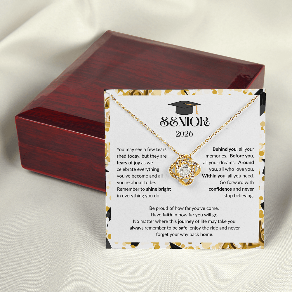 Senior 2026 Graduation Gift Necklace for Daughter