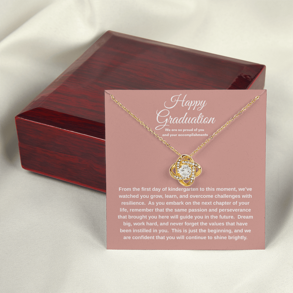 Graduation Necklace Gift For Daughter Proud Journey Keepsake