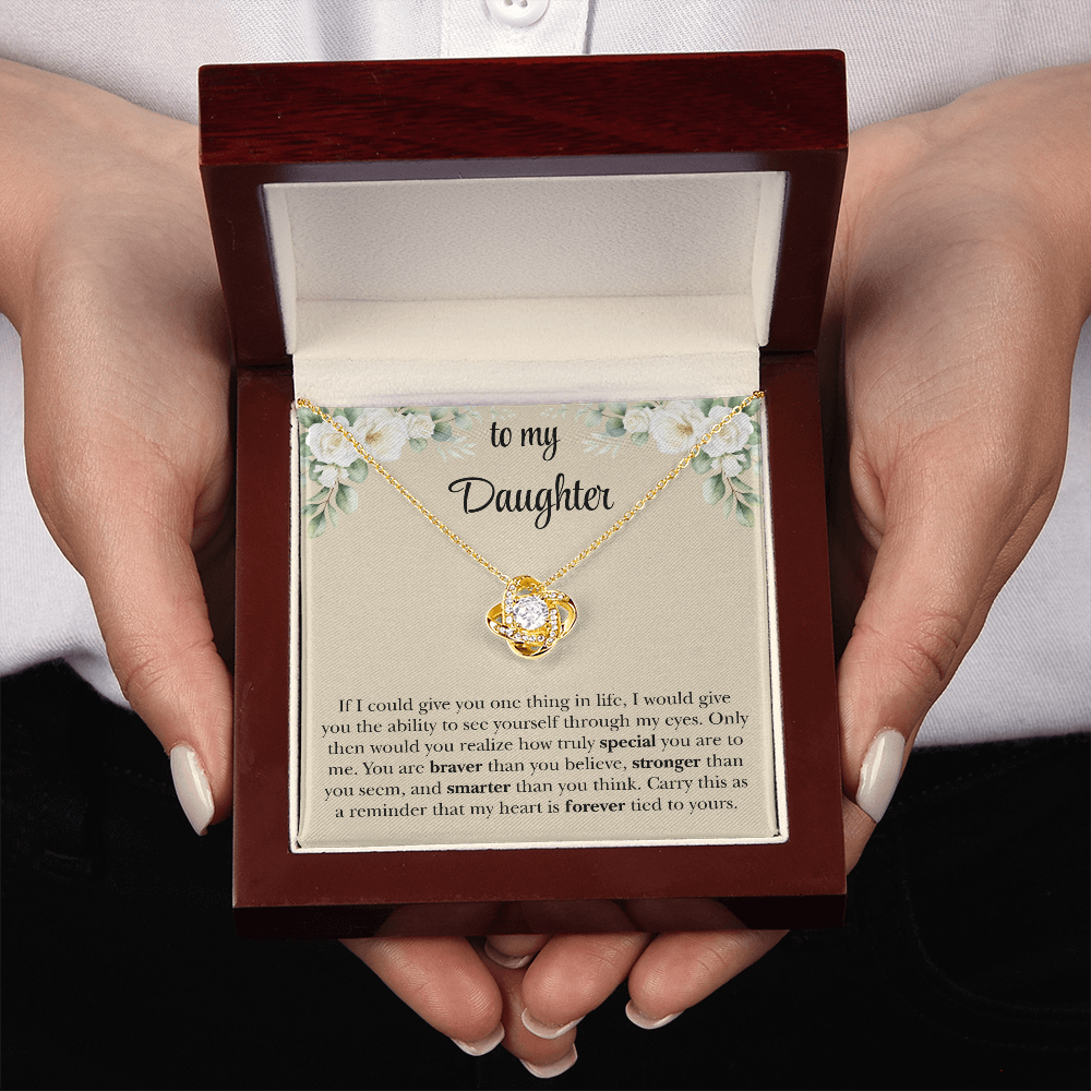 To My Daughter Necklace
