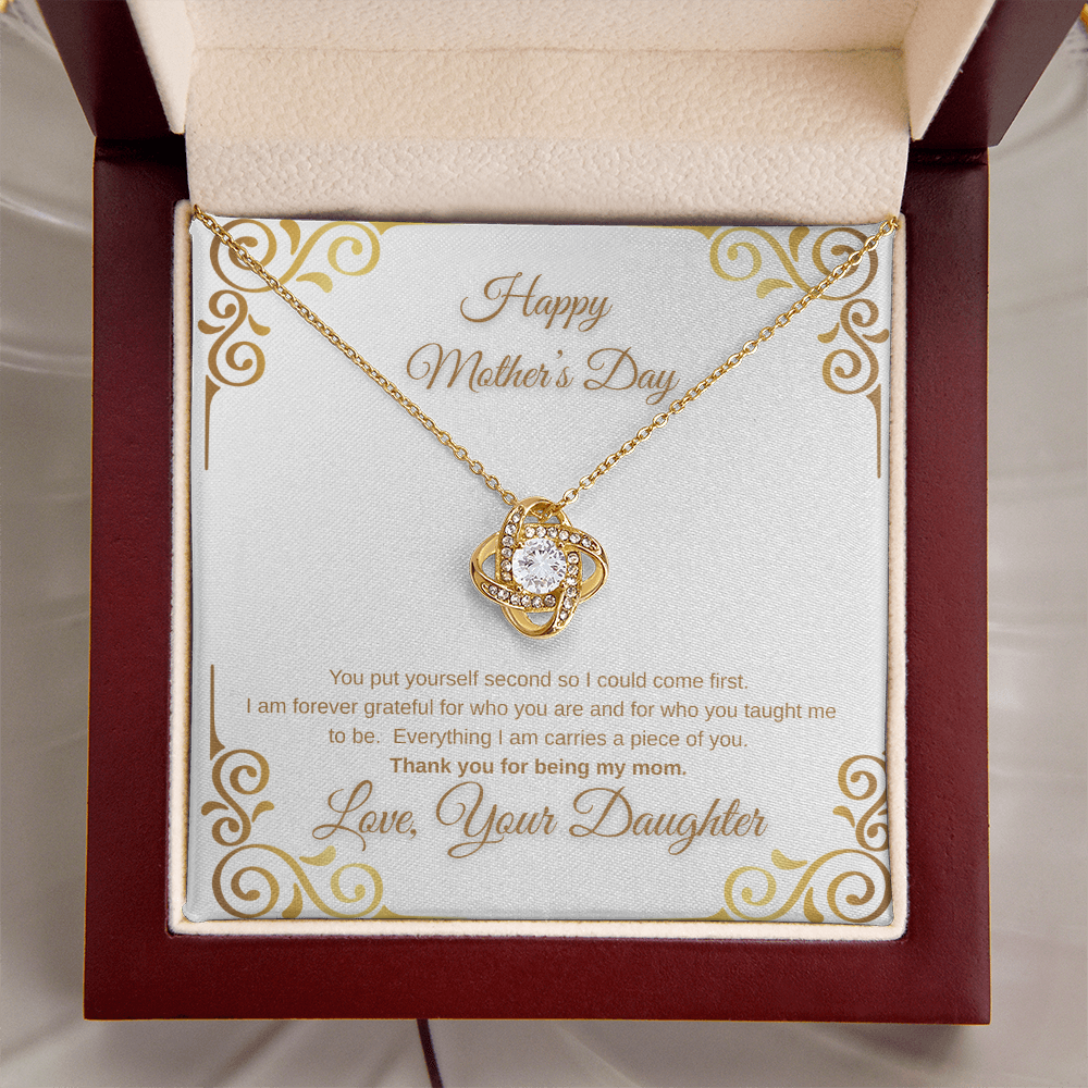 Mother’s Day Love Knot Gift From Your Daughter
