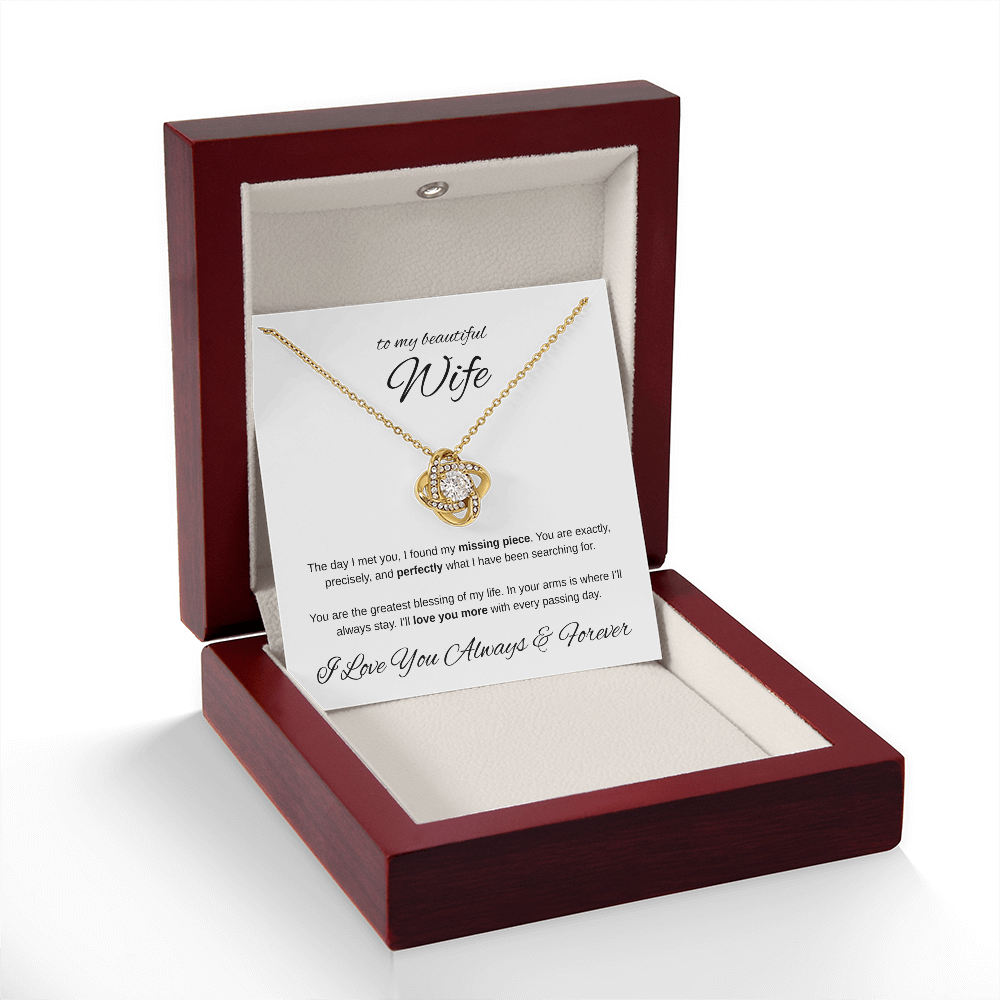 To My Wife Necklace