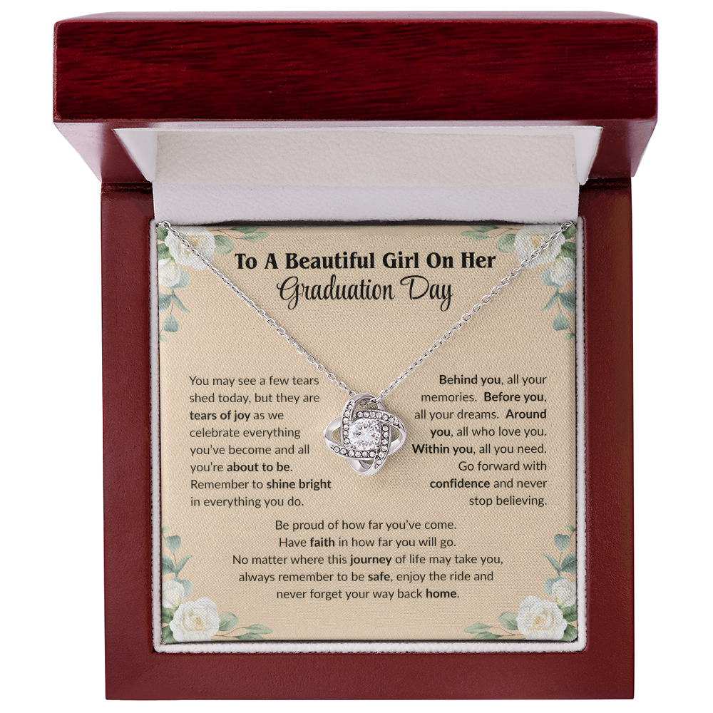 Graduation Gift Necklace For Beautiful Daughter From Mom