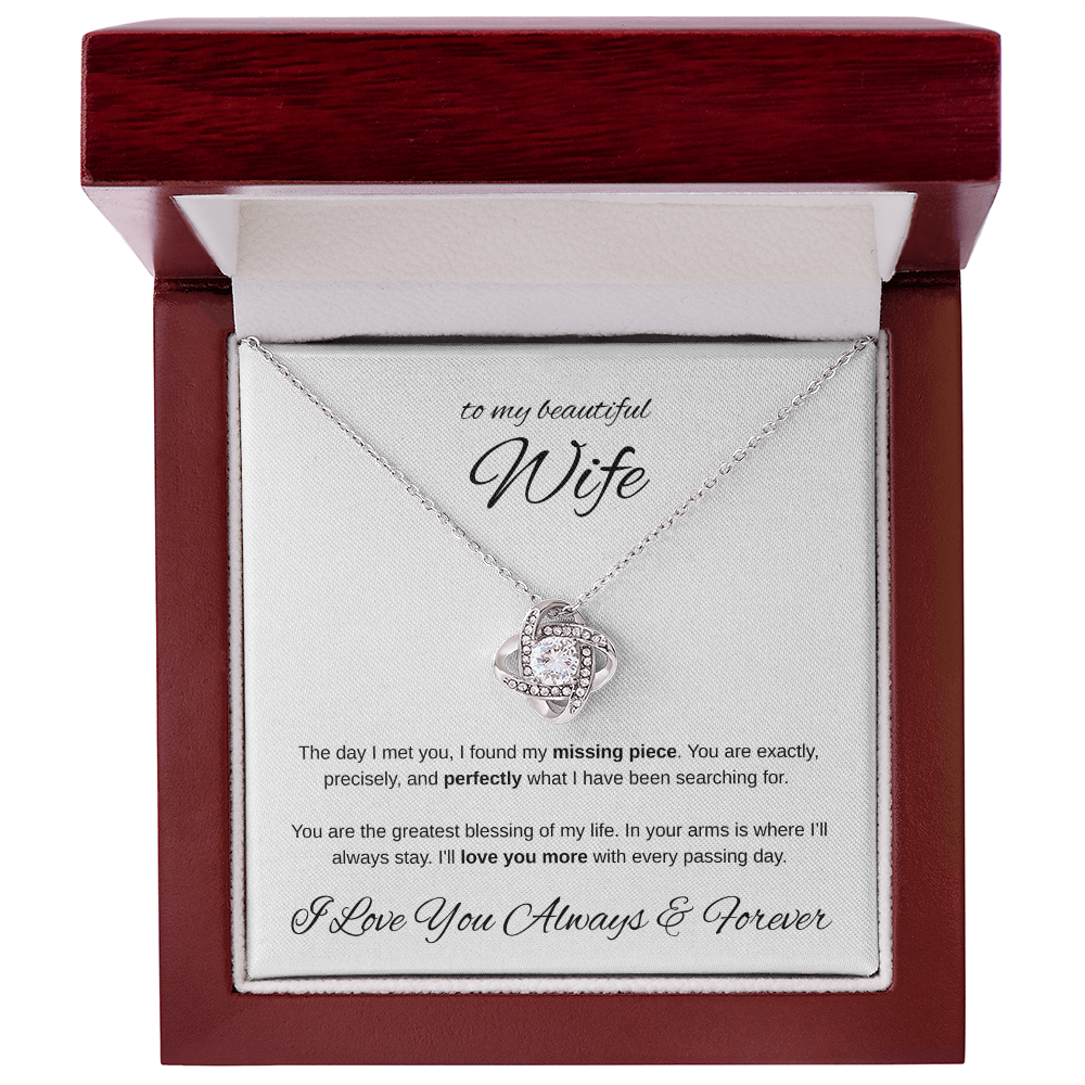 To My Wife Necklace