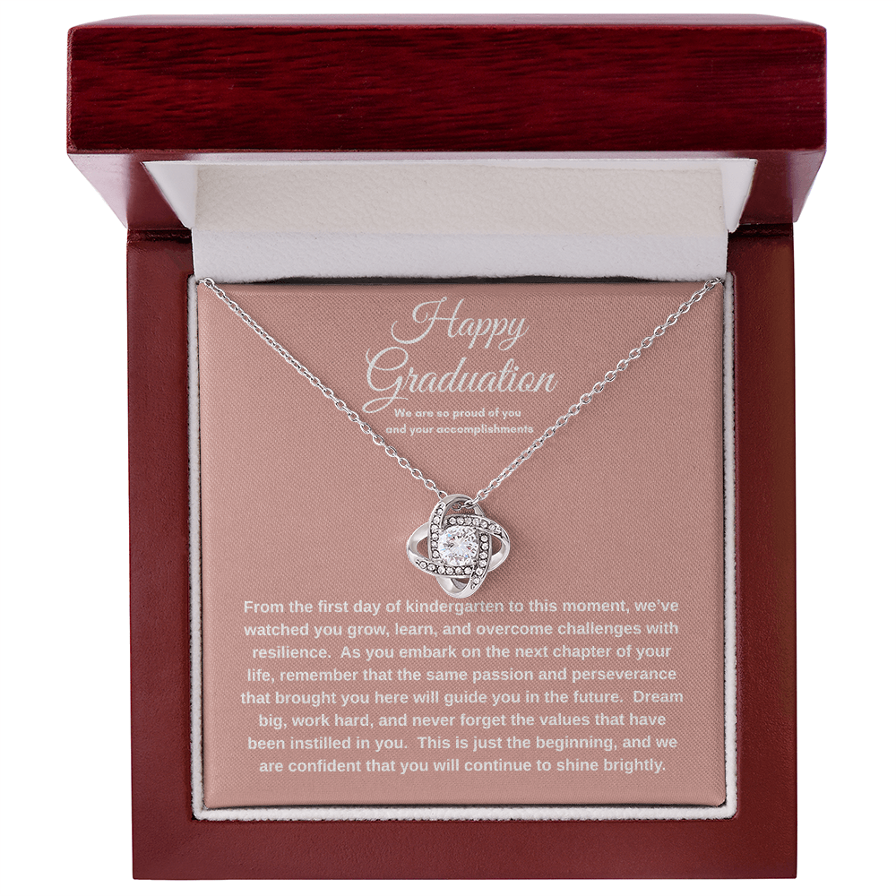 Graduation Necklace Gift For Daughter Proud Journey Keepsake