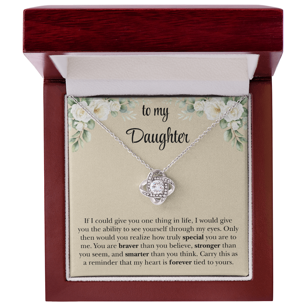 To My Daughter Necklace