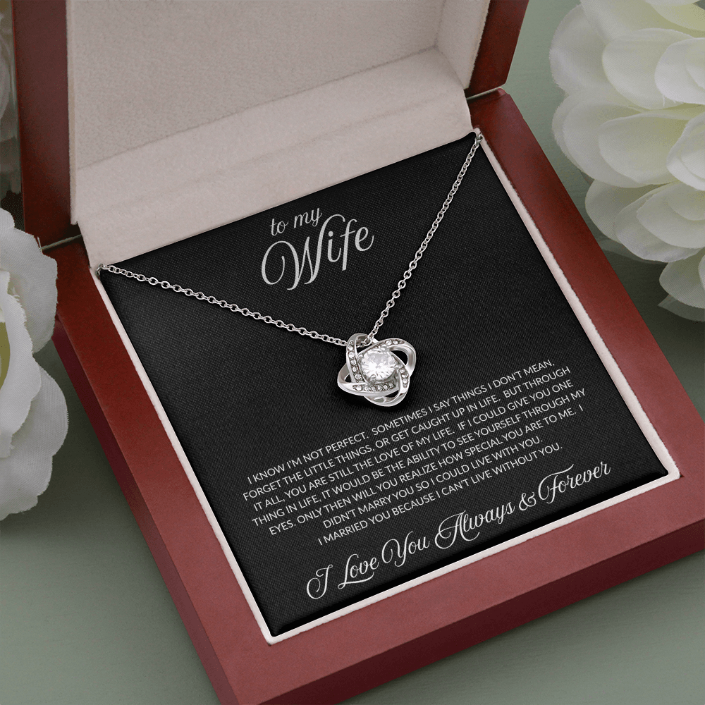 To My Wife Necklace