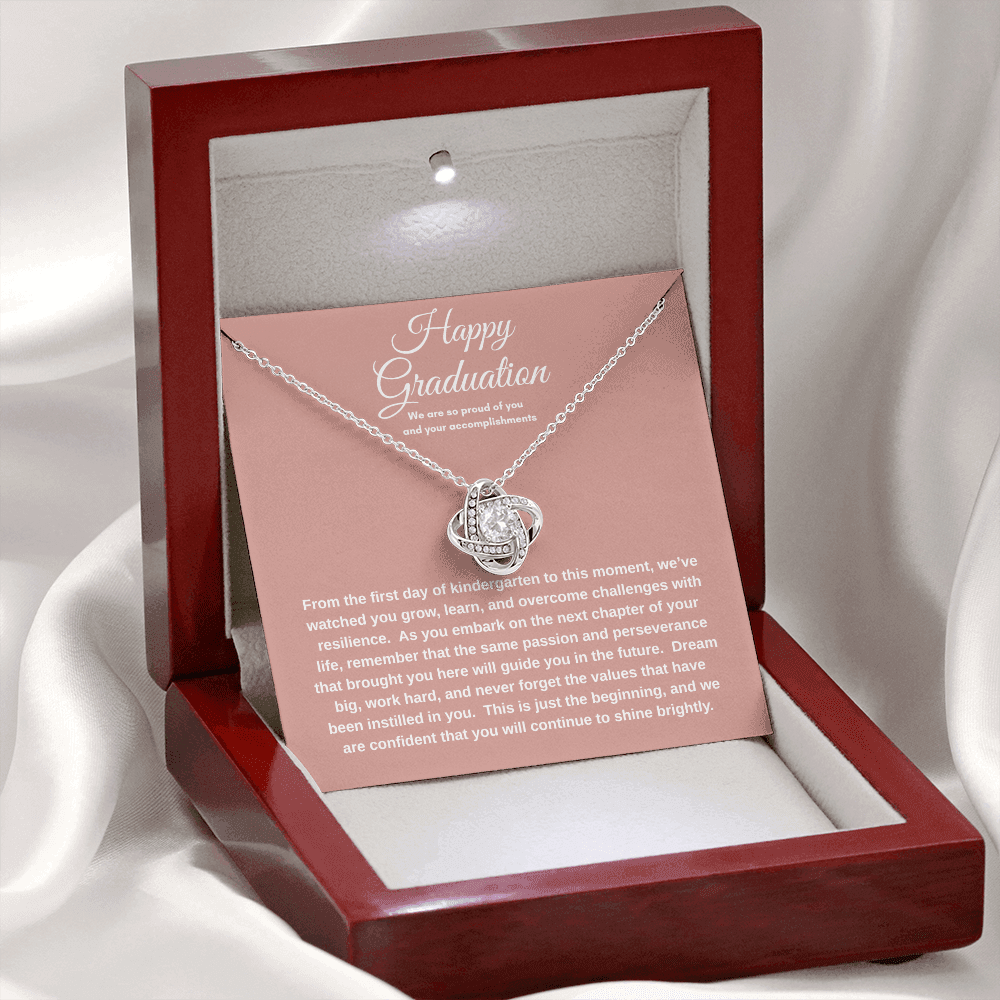 Graduation Necklace Gift For Daughter Proud Journey Keepsake