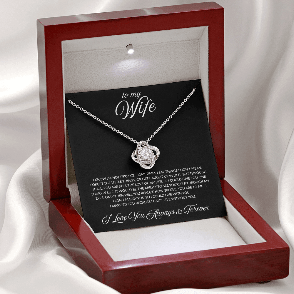 To My Wife Necklace