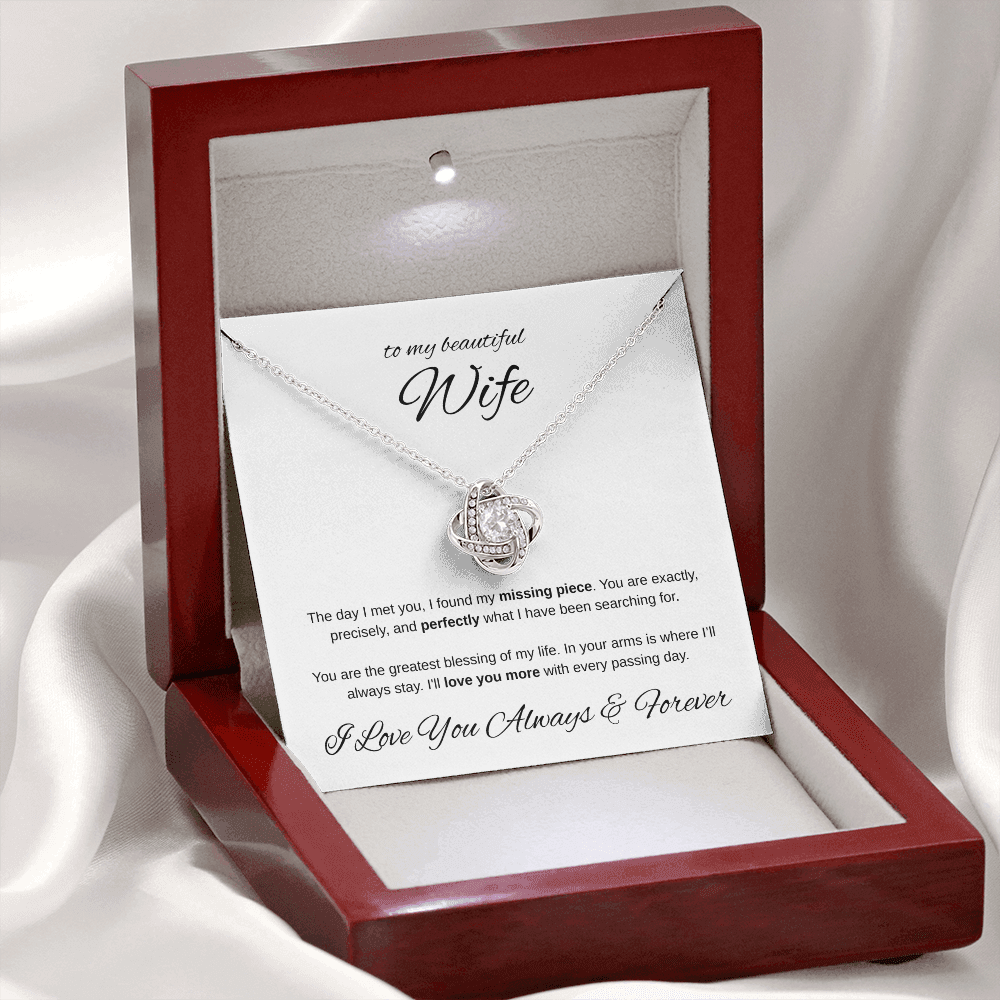 To My Wife Necklace