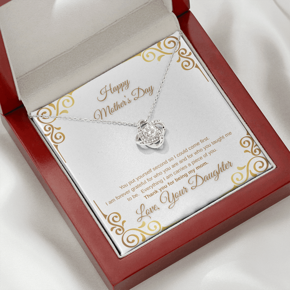 Mother’s Day Love Knot Gift From Your Daughter