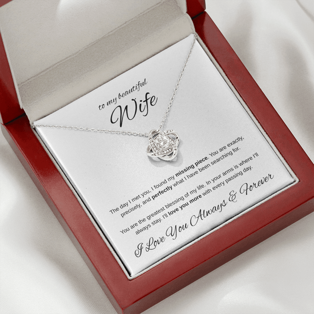 To My Wife Necklace