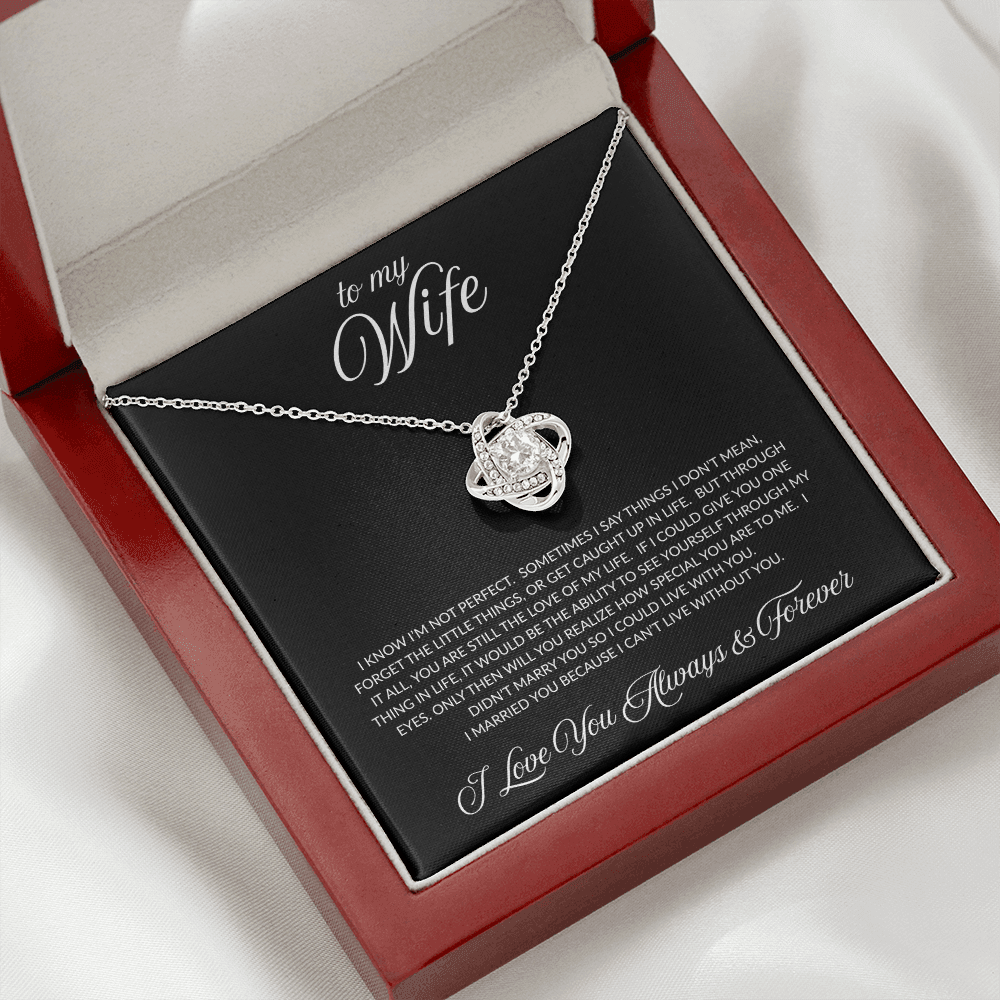 To My Wife Necklace