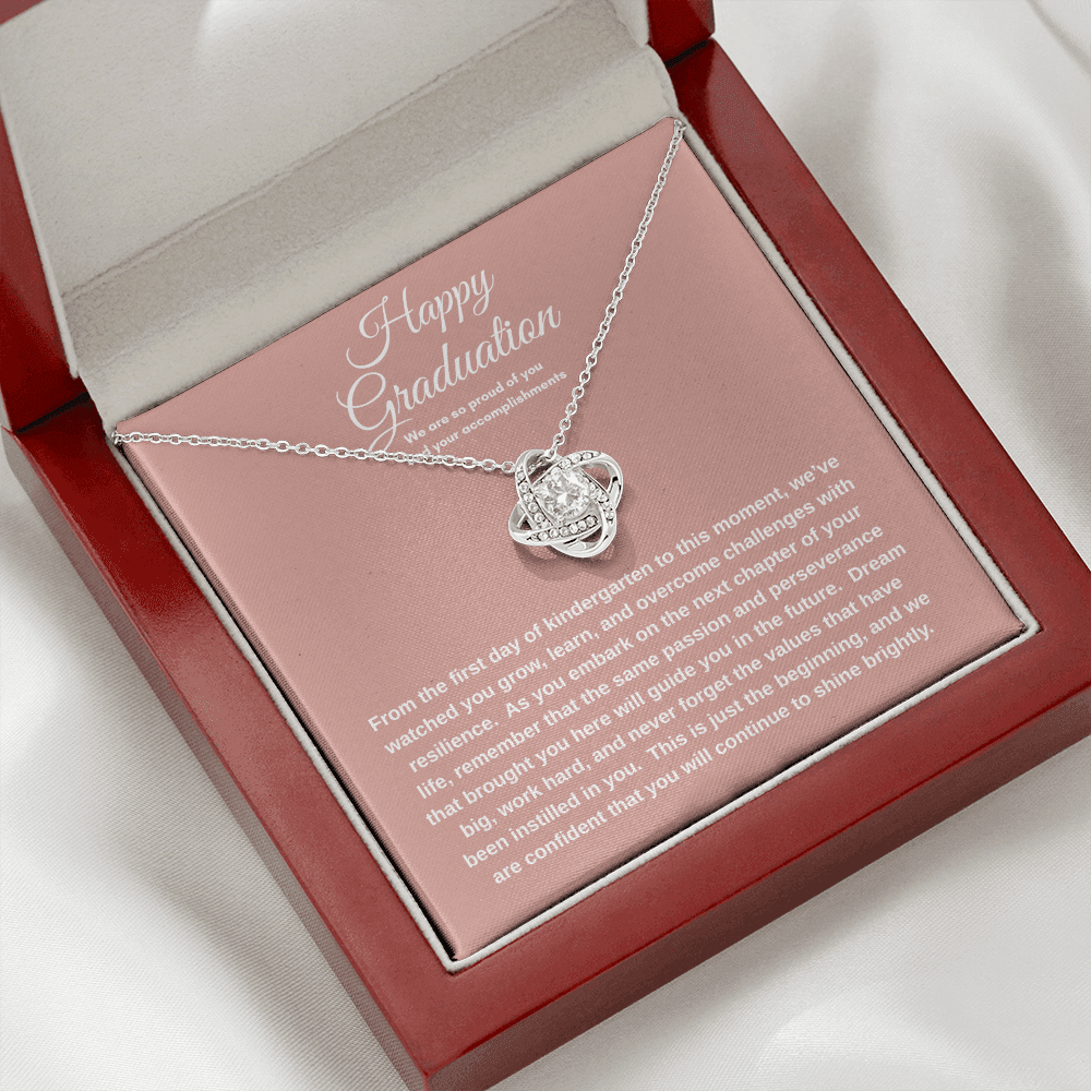 Graduation Necklace Gift For Daughter Proud Journey Keepsake