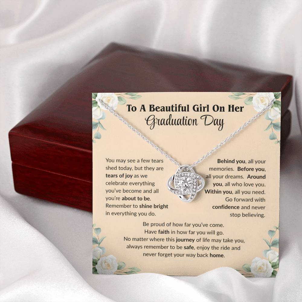 Graduation Gift Necklace For Beautiful Daughter From Mom