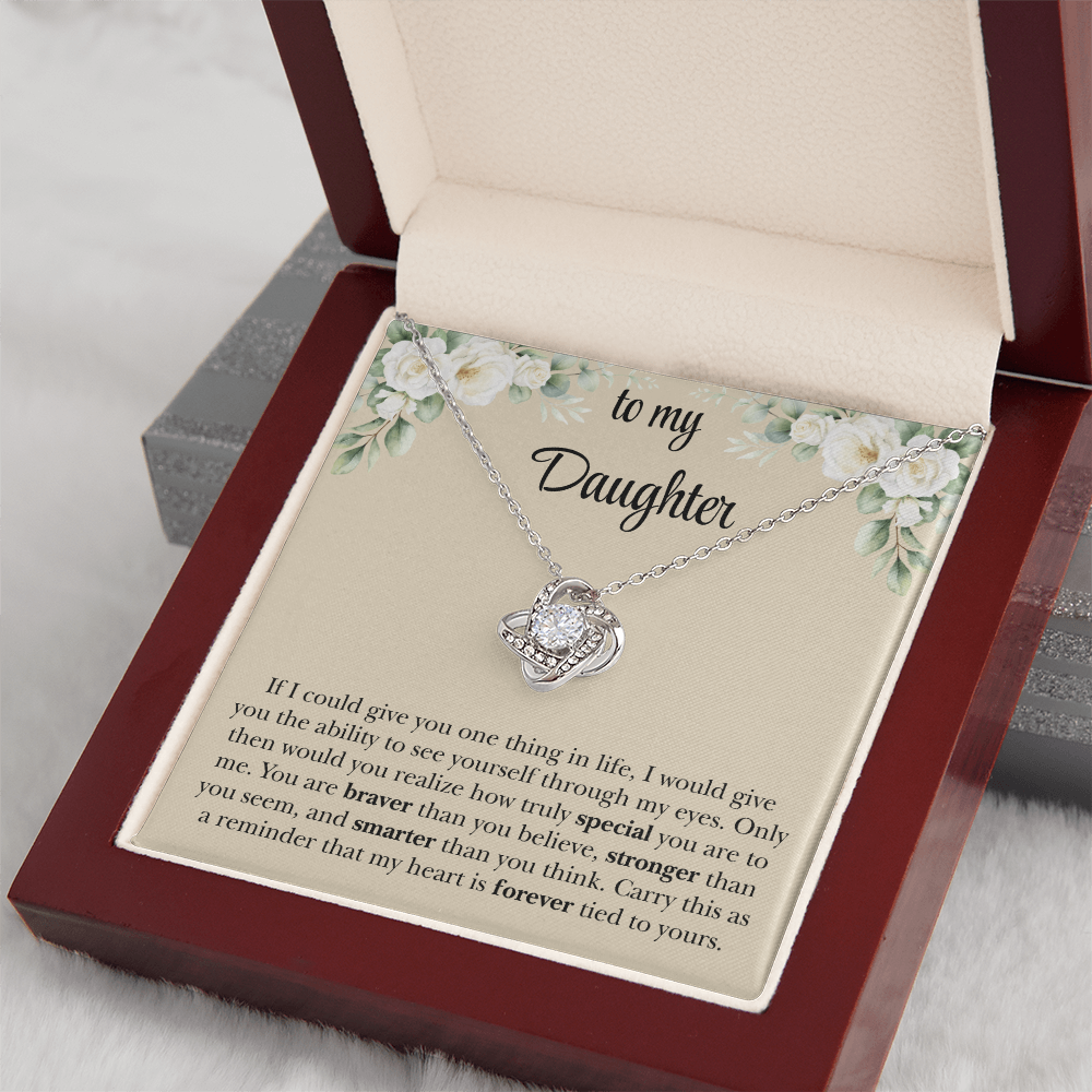 To My Daughter Necklace