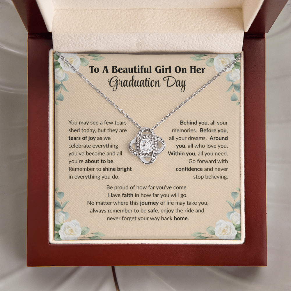 Graduation Gift Necklace For Beautiful Daughter From Mom