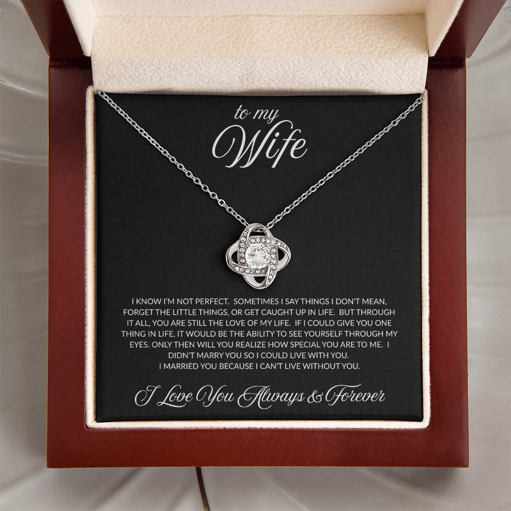 To My Wife Necklace