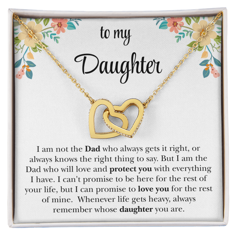 To My Daughter Necklace