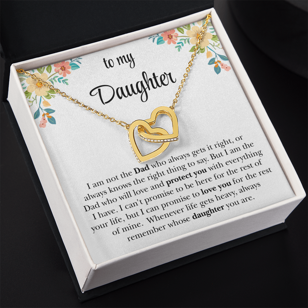 To My Daughter Necklace