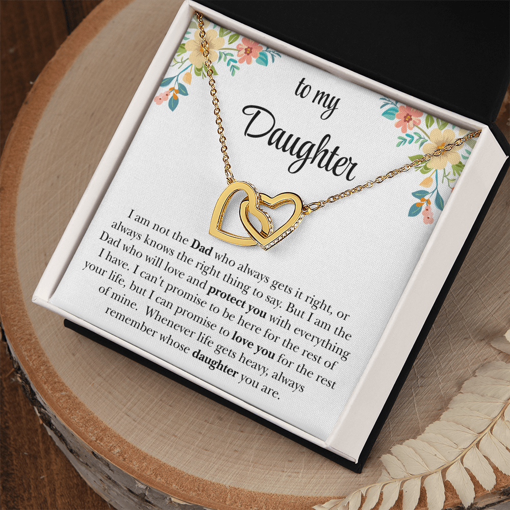 To My Daughter Necklace