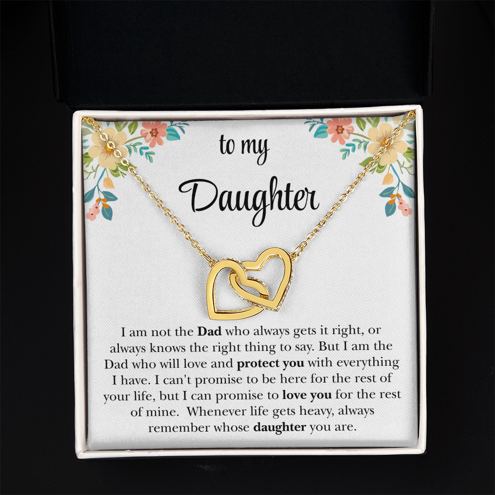 To My Daughter Necklace